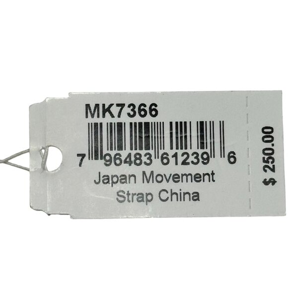 Michael Kors Mini Pilot Pave Quartz Gold Dial Ladies Watch MK7366 with Box - Picture 10 of 12